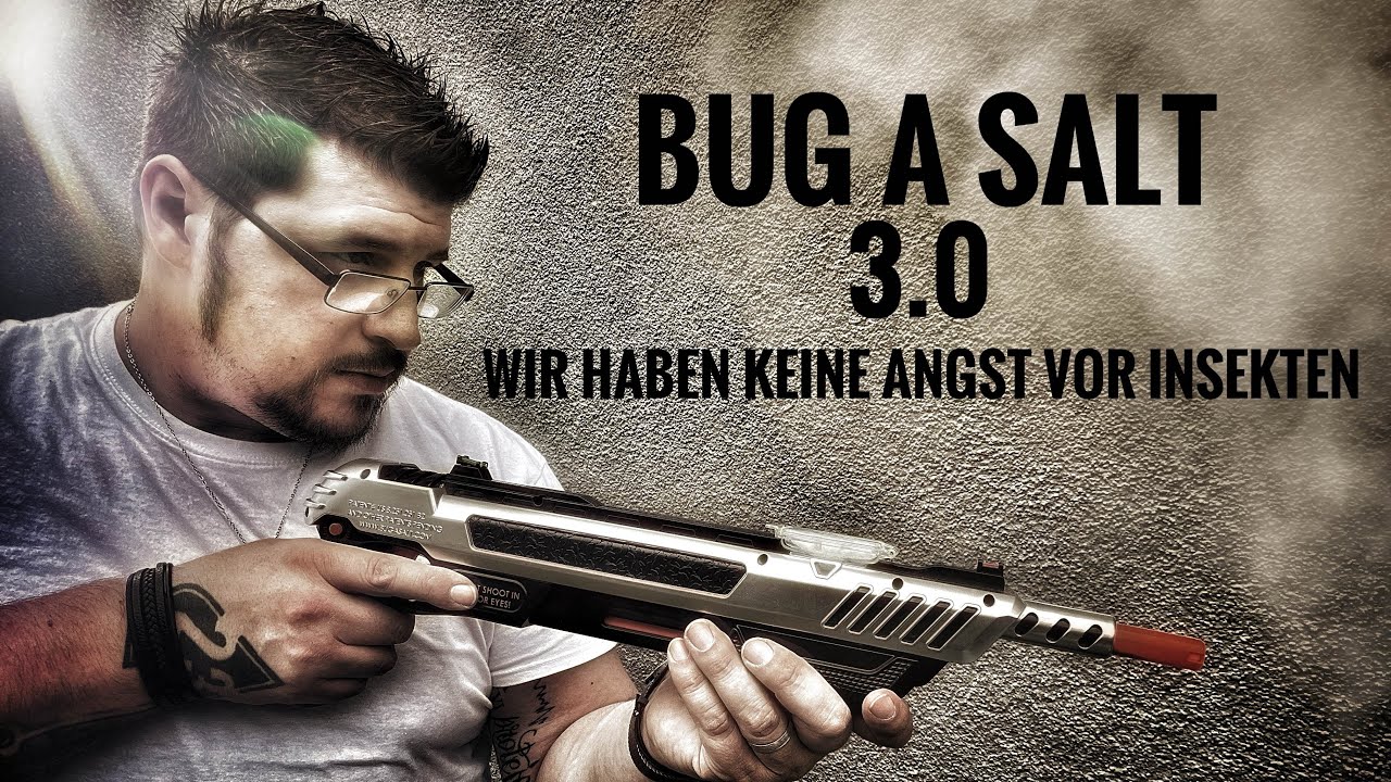 BUG-A-SALT 3.0 - Highend Fliegenklatsche - Supernatural Salzgewehr aus den USA