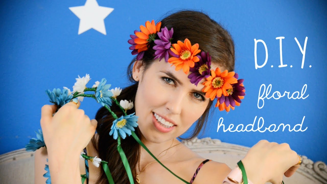 ♥ D.I.Y. ♥ Floral Headband!