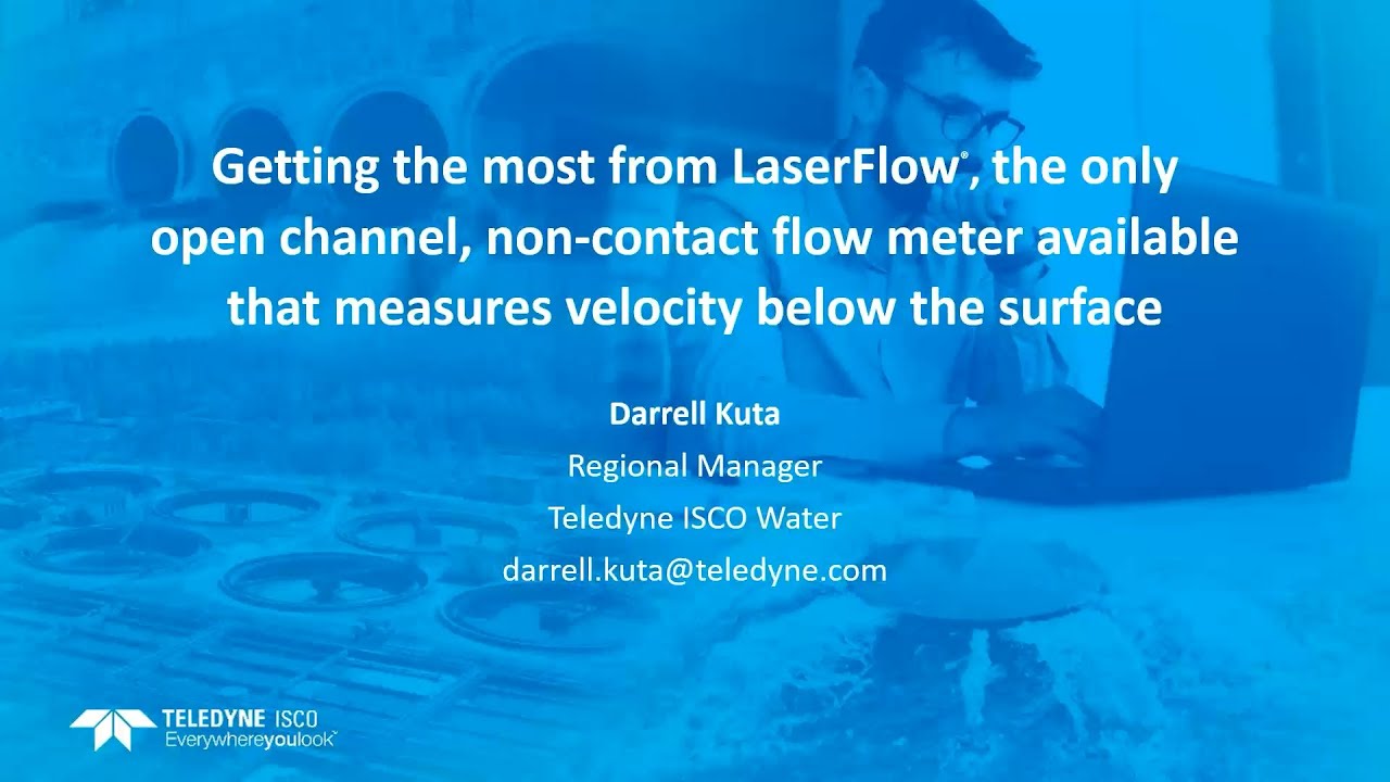 Maximizing LaserFlow, the only open channel, non-contact flow meter that measures below the surface