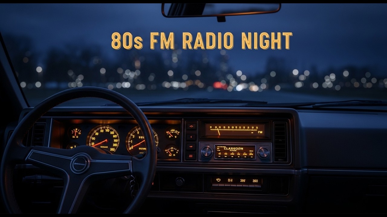 80s FM Radio Love Songs for Late Night Listening | Late Night 80s FM Radio Romantic Music Playlist