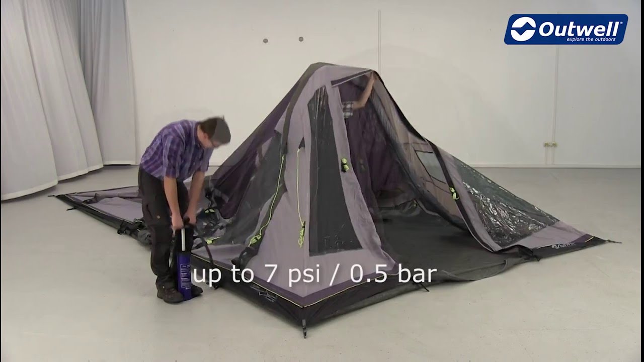 Outwell Montana 6AC Tent Pitching Video | Innovative Family Camping