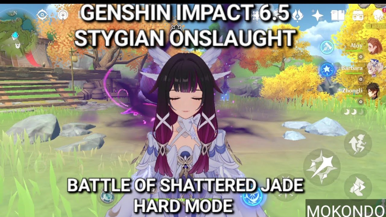 Genshin Impact 6.5 - Сложный режим: Стигийский натиск, Битва за Разрушенный Нефрит