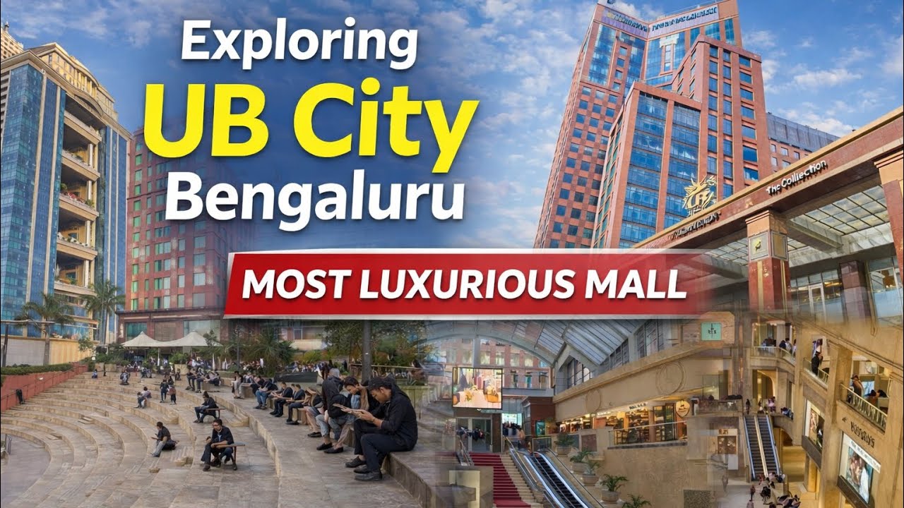 Exploring UB City Bengaluru | India’s Most Luxurious Mall & Lifestyle Destination #ubcity 