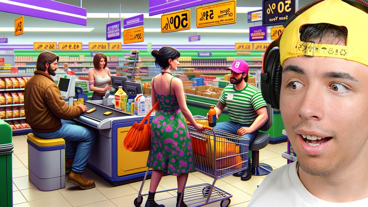 Am DESCHIS un SUPERMARKET!