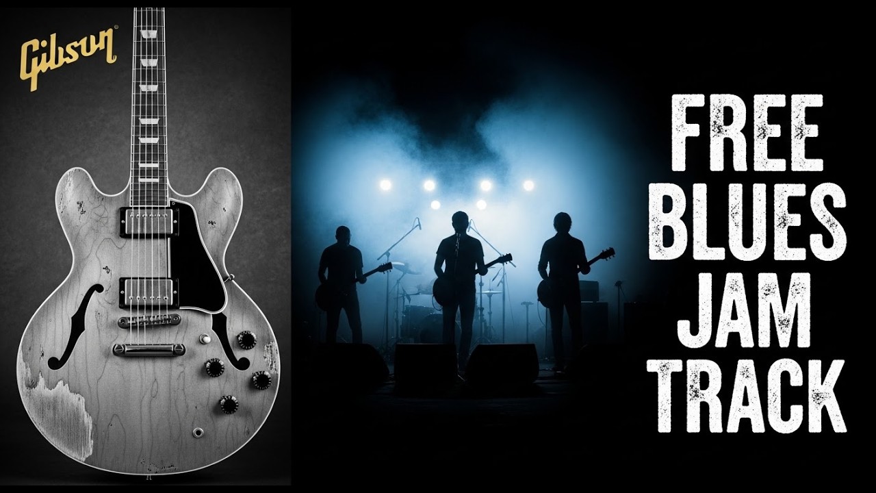 12 bar BLUES Backing Track in the Key of e at Medium Speed