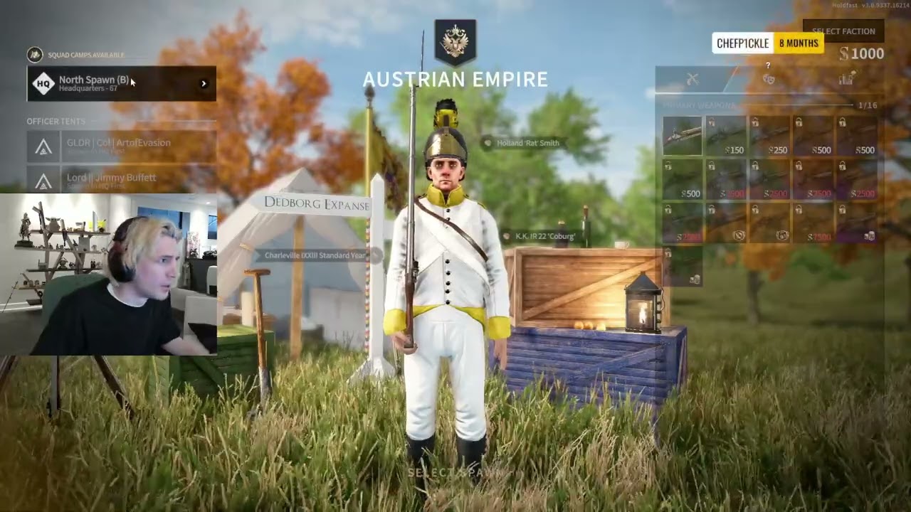 xQc plays Holdfast: Nations At War EP 16 - OCTOBER 08 2025