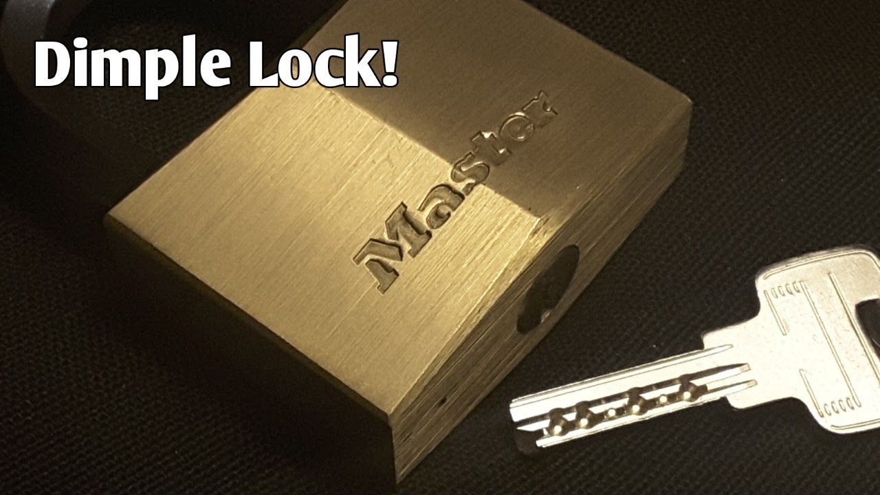 Master Lock 1165D (Dimple Lock) Picked [88]