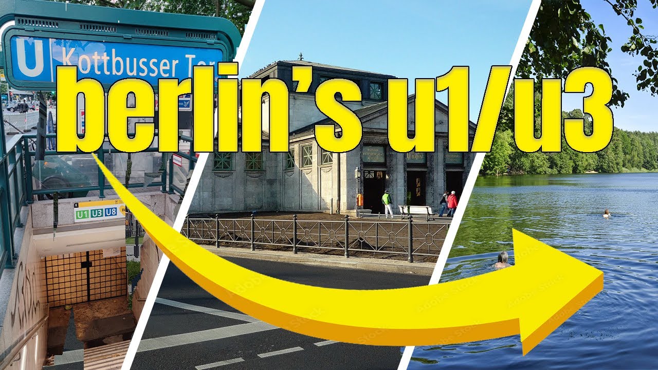 Exploring Berlin by Transit | Riding the U1:U3 Food & Sights from Friedrichshain to Zehlendorf