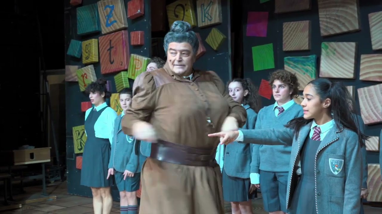 Backstage Matilda Il Musical 2025 - Teatro Sistina Roma