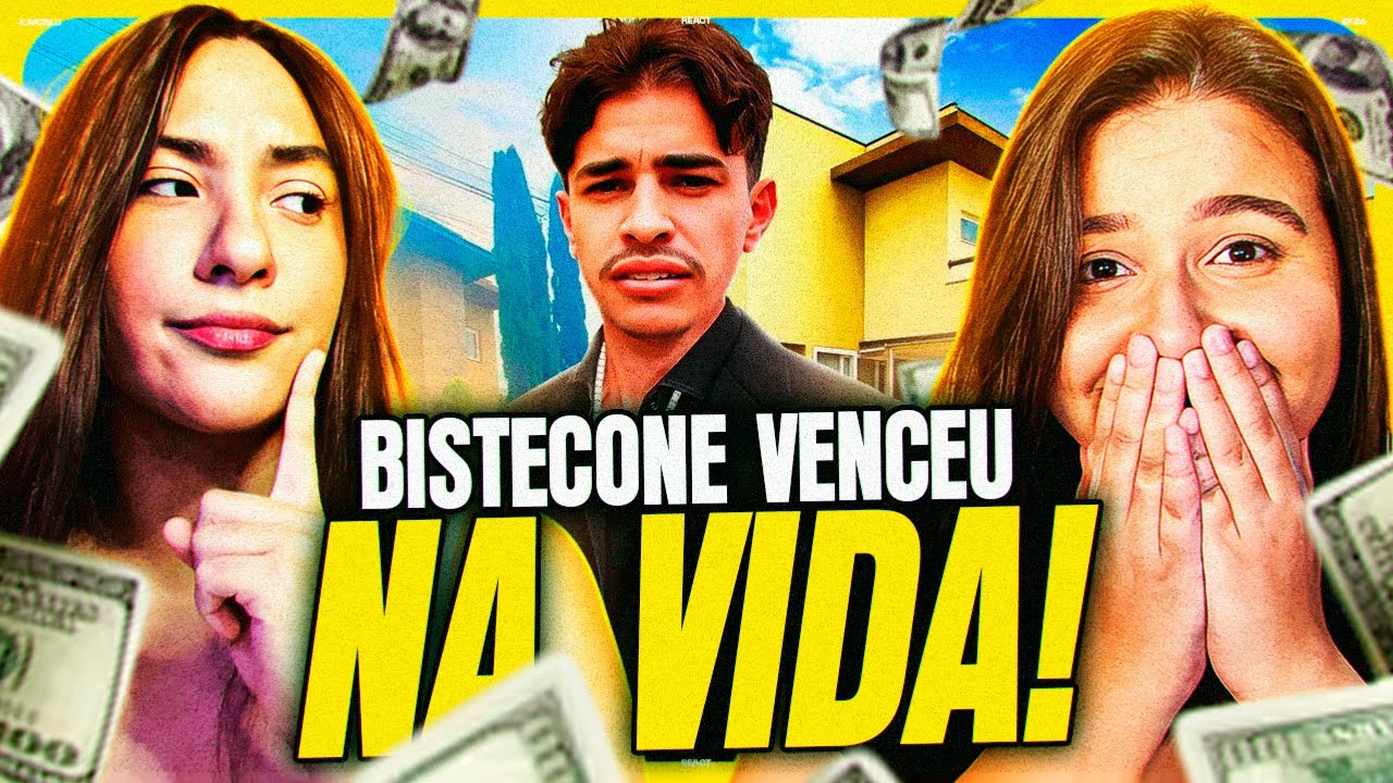 AGORA EU VIREI MAGNATA! TO MORANDO EM UMA MANSÃO | BISTECONE - KARINLU REACT