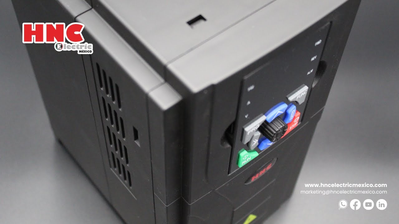 Variador de velocidad hibrido Serie HV100 para Gruas