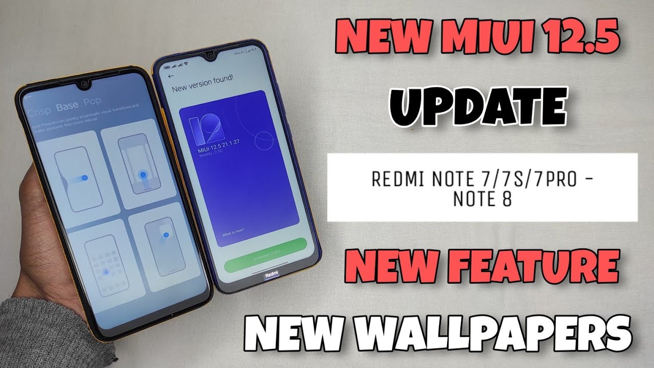 New MIUI 12.5 Xiaomi.Eu Beta Update For Redmi Note 7/Note 8 | New Hidden Features 🔥🔥