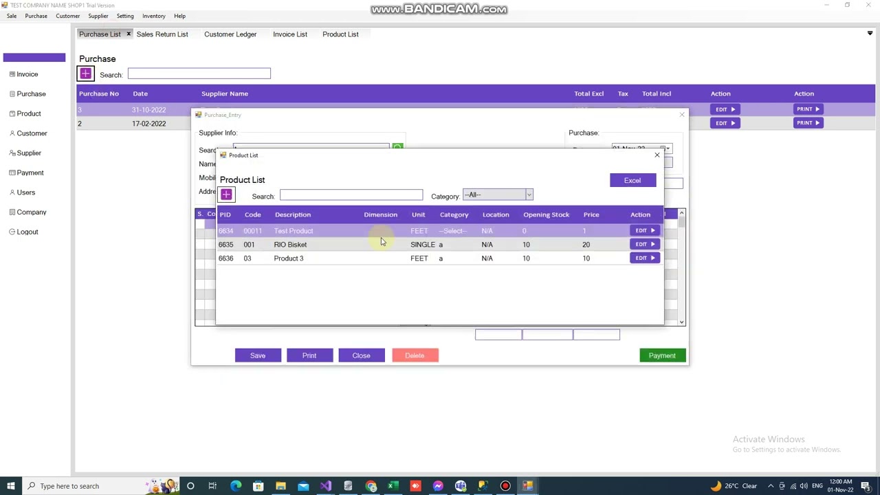 Stand Alone Point of sales Software