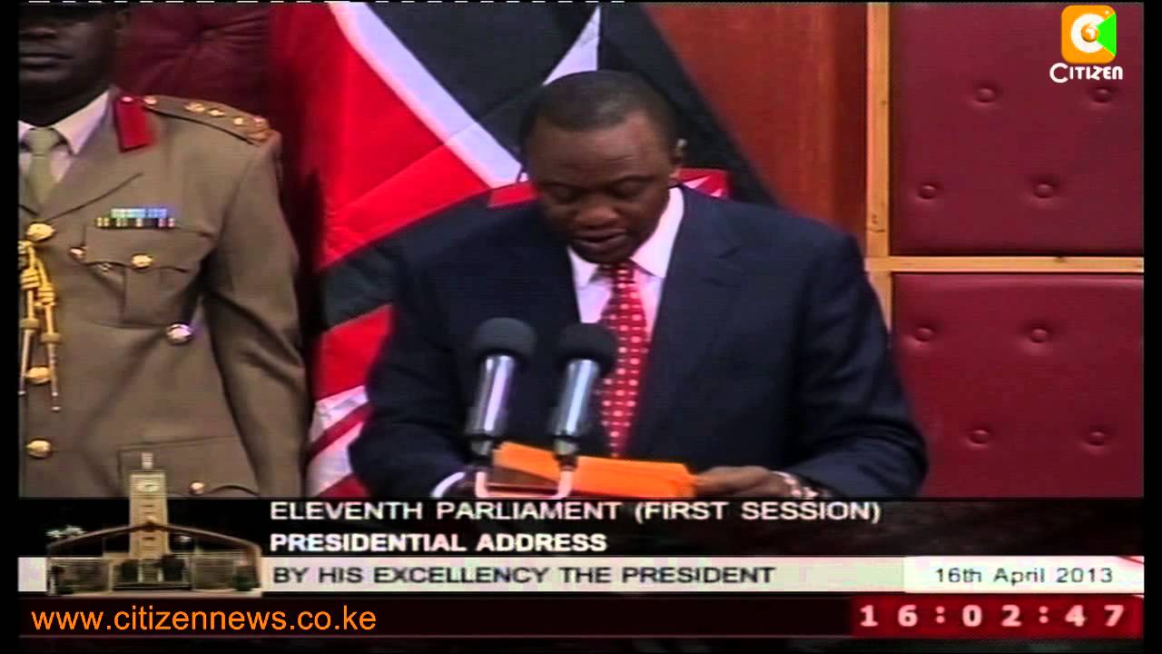 Uhuru on Cabinet Formation