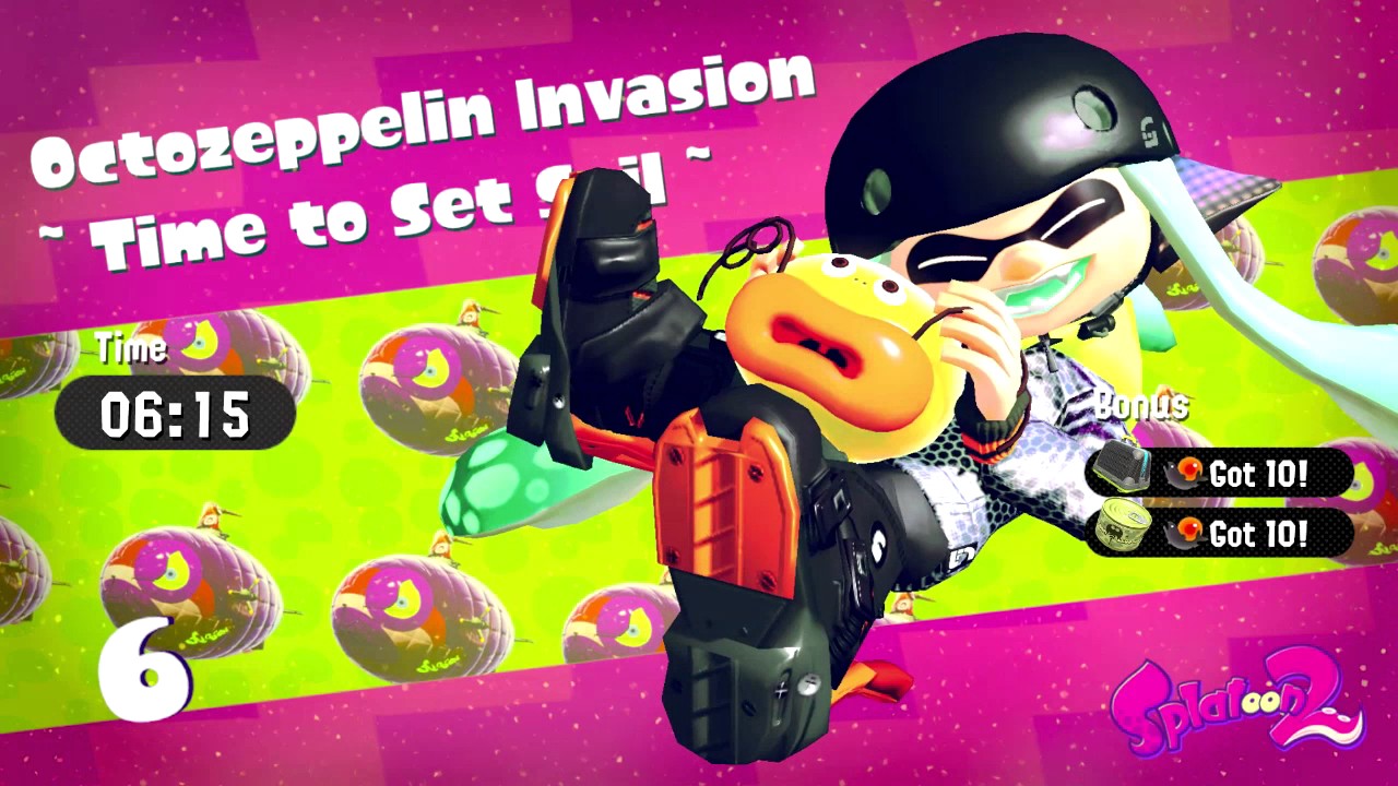 Splatoon 2 Suction-Cup Lookout (Sector 2) 100% Walkthrough