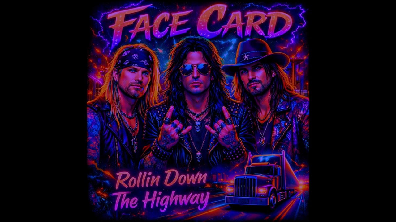 Face Card ~ Rollin Down The Highway ~