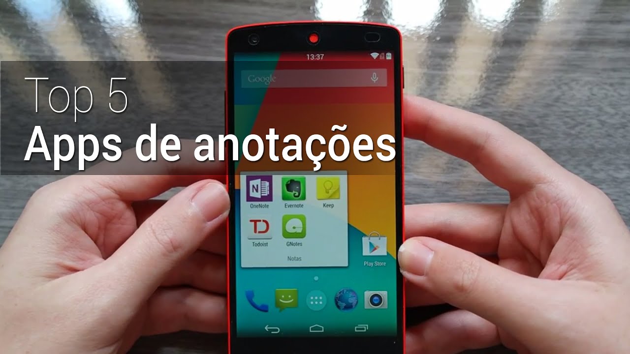 Top 5 apps de anotações | Tudocelular.com