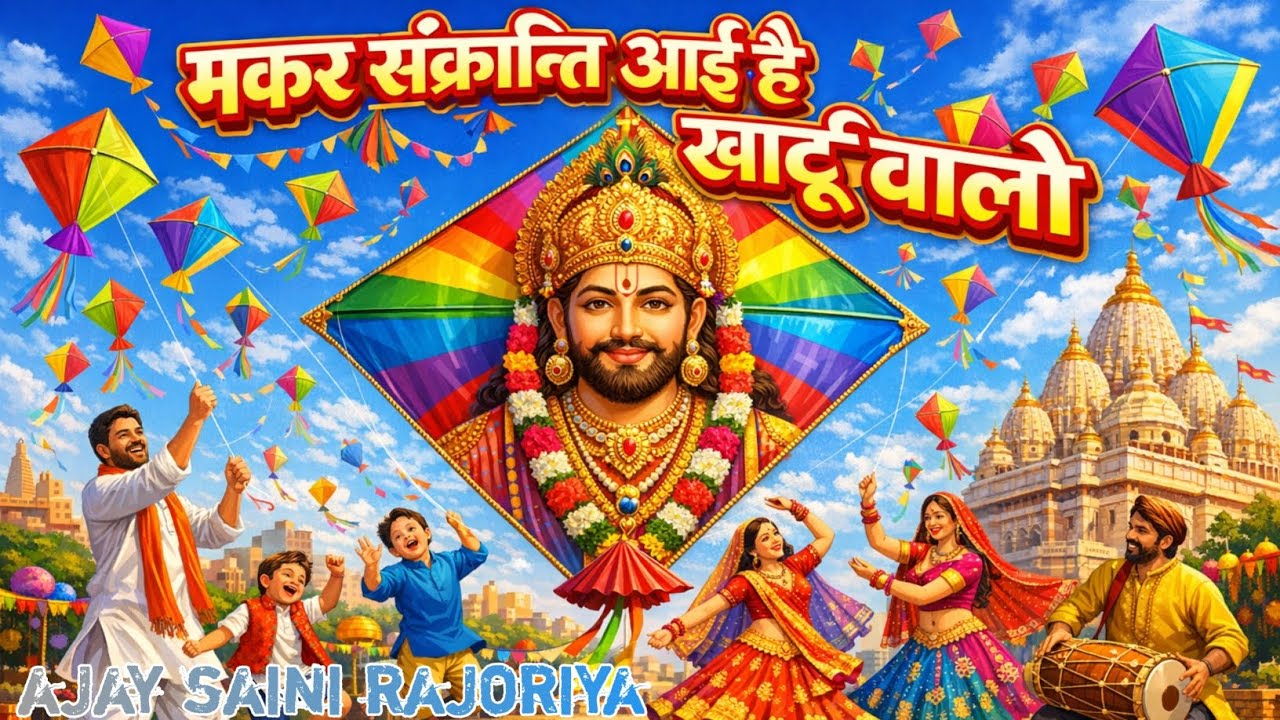 मकर संक्रांति आई है खाटू वाले। Makar sankranti aai h Khatu wala || ajay saini rajoriya | #bhajan 