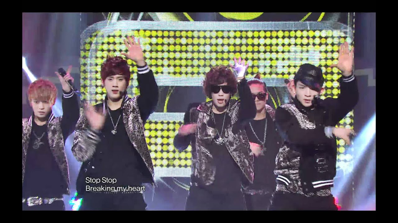 TEEN TOP - Crazy, 틴탑 - 미치겠어, Music Core 20120121