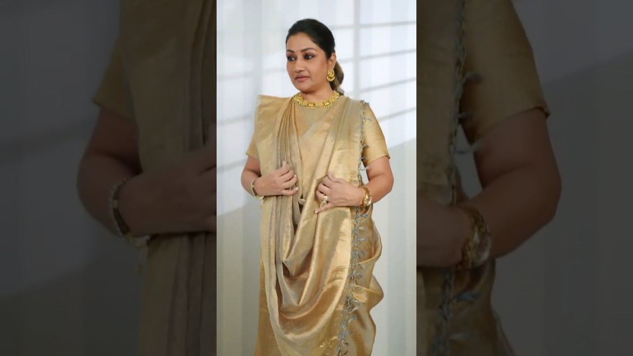 MIND BLOWING Maharani Style Saree Draping from Dolly Jain