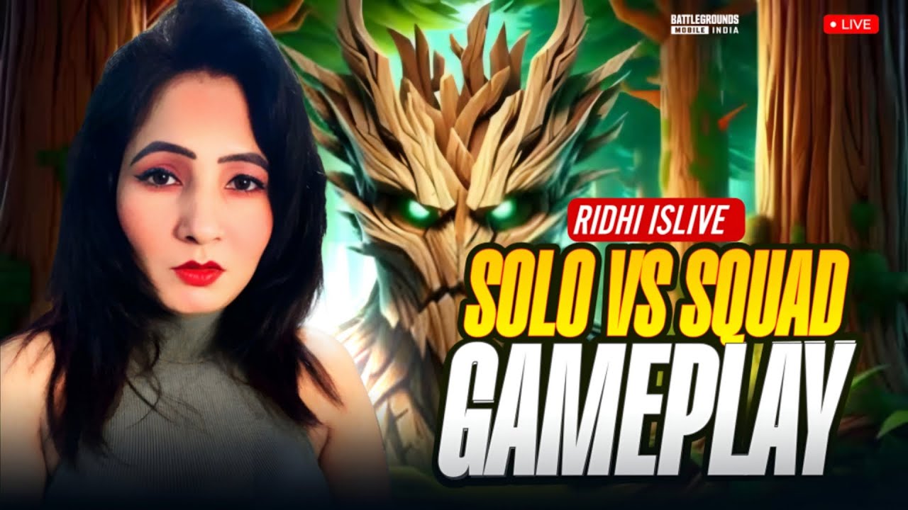 AAJ TUMKO DIKATE HAI NOOB GAMEPLAY 😂 !! #ridhiislive #bgmishorts #bgmilive