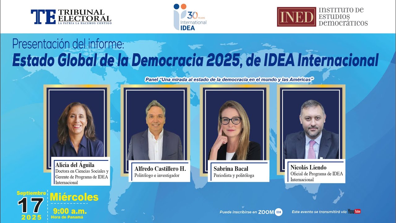 Presentación del Informe Global de Democracia