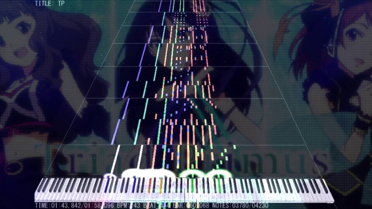 Triad Primus - Trancing Pulse ピアノ アレンジ (デレマス Trancing Pulse piano remix)