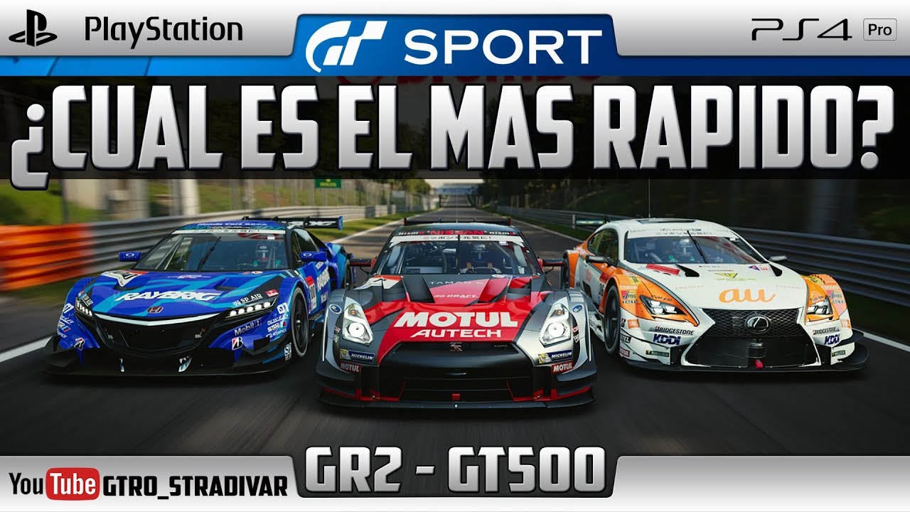 GT SPORT | NISSAN vs HONDA vs LEXUS - GR.2 (GT500) (UPDATE 1.15) | GTro_stradivar Gameplay Español