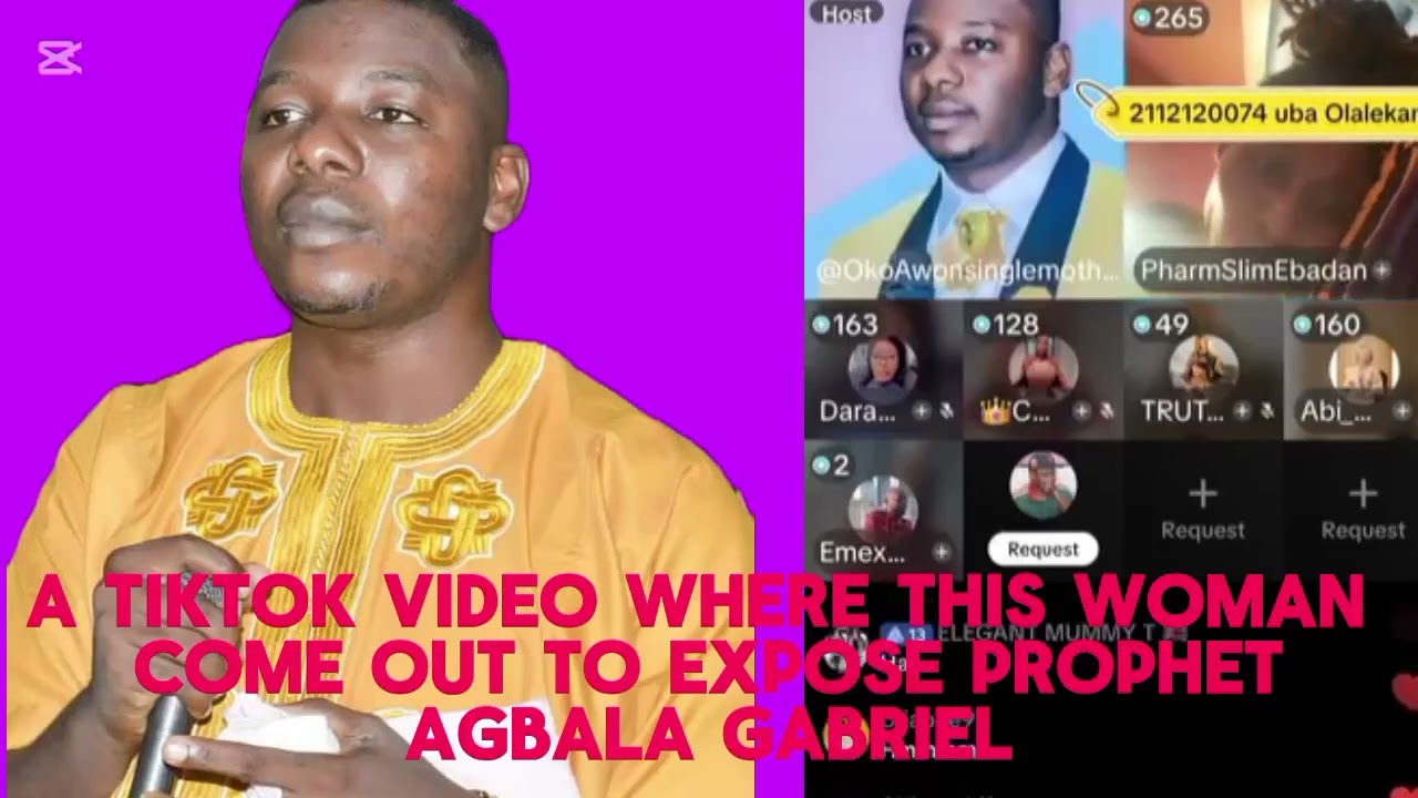 AGBALA GABRIEL YOU ARE A BAD PERSON, YOU ARE NOT A MAN OF GOD #tiktokviral #agbalagabriel 