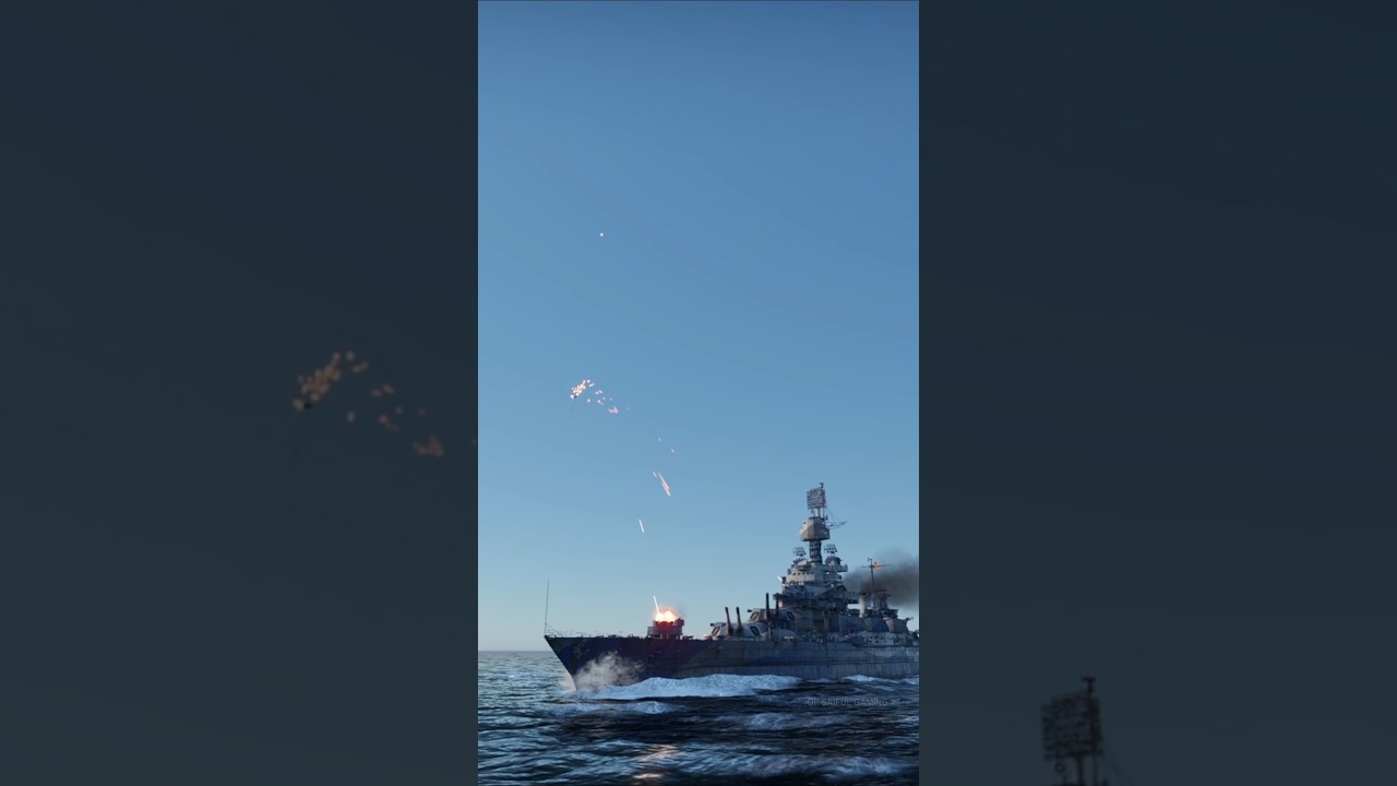 U.S. Navy Auto-Defense Responds to an Incoming Jet