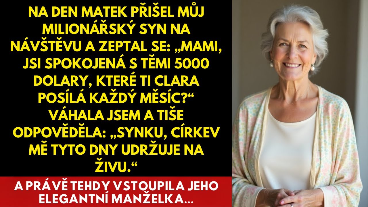 Když byla Den matek, můj milionářský syn se zeptal: „Mami, líbí se ti 5000 $ od Clary?“