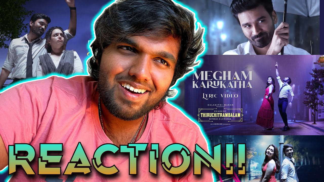 Megham Karukatha - Official Lyric Video | Thiruchitrambalam | Sun Pictures | Dhanush | Anirudh