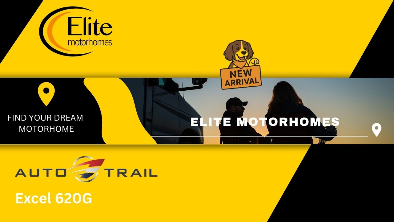 Auto-Trail Excel 620G | Compact 3-Berth Motorhome with Fixed Bed & 8.9% Finance