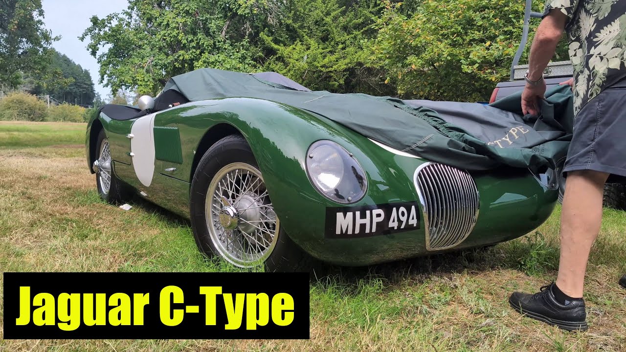 Jaguar C-Type on Remote Gulf Island - Day 3