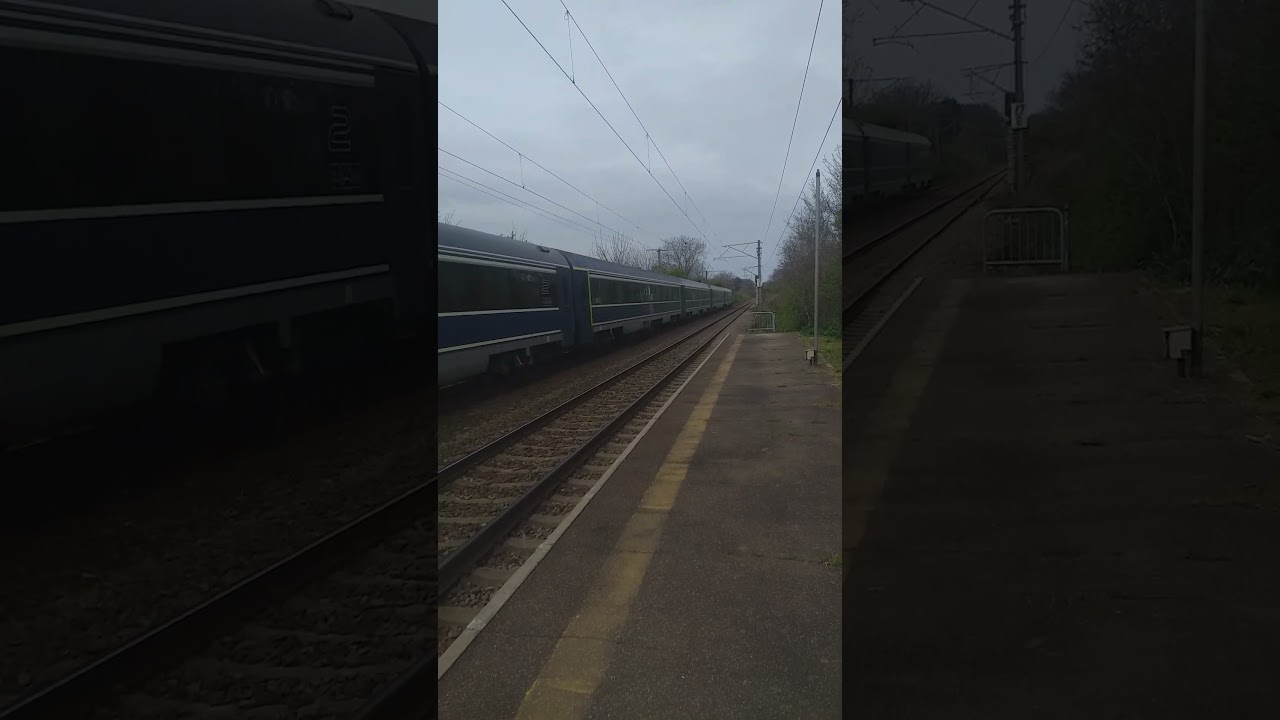 (18 Aprilie 2025!) Trenul IC 538 , cu un mecanic de treabă 🚂😉😊👍, &icirc;n zona Brănești Sat  HC sens CT.