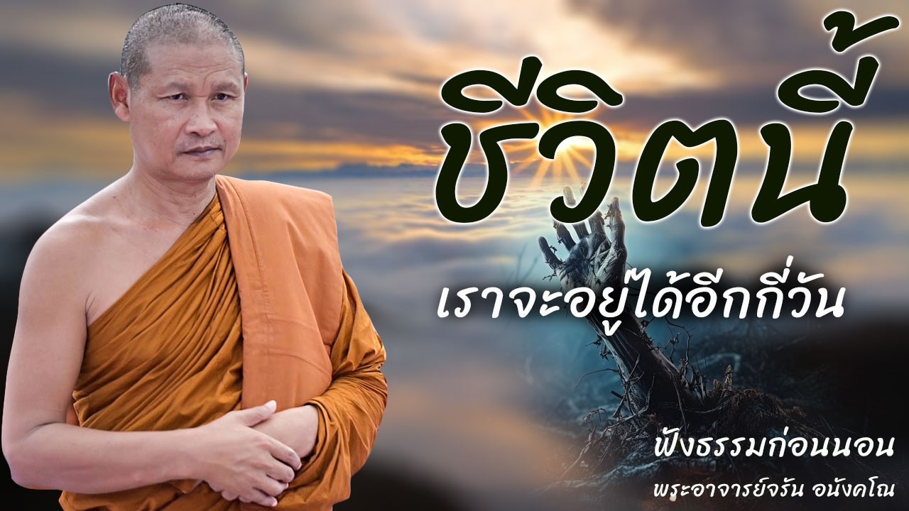 ชีวิตนี้เราจะอยู่ได้อีกกี่วัน | ฟังธรรมก่อนนอน