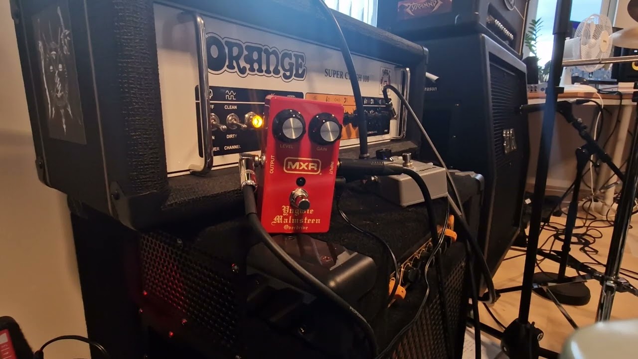 MXR Yngwie Malmsteen pedal demo