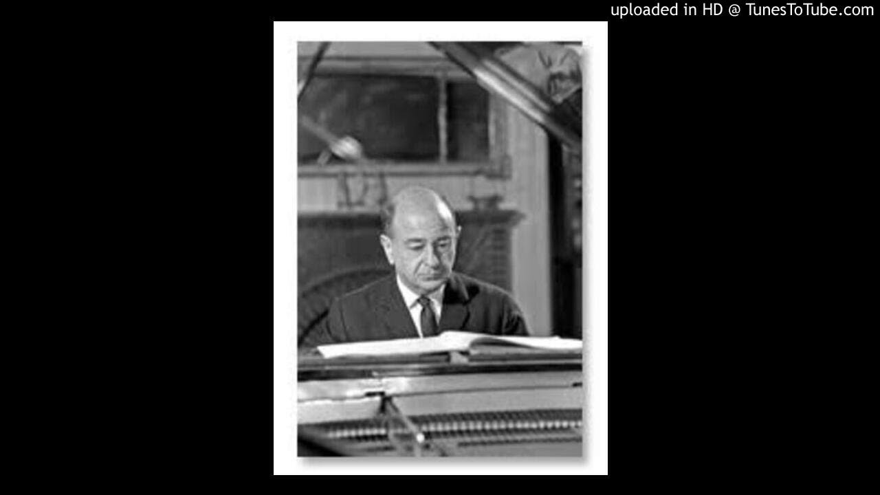 Shura Cherkassky plays Chopin Prelude Op. 28 N. 17