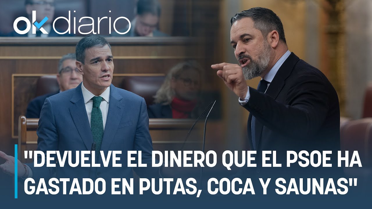 Abascal exige a S&aacute;nchez que devuelva el dinero que el PSOE ha gastado 