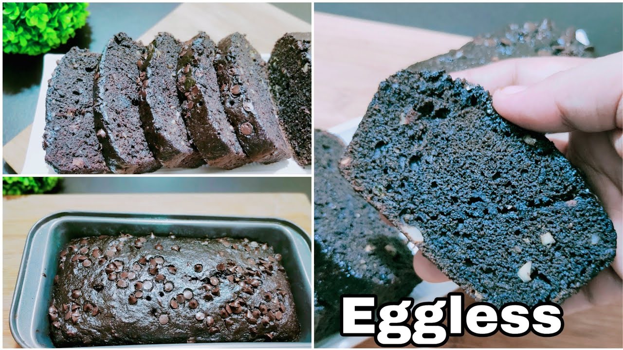 Chocolate Banana Cake Recipe // Eggless Chocolate Banana Tea Time Cake Recipe