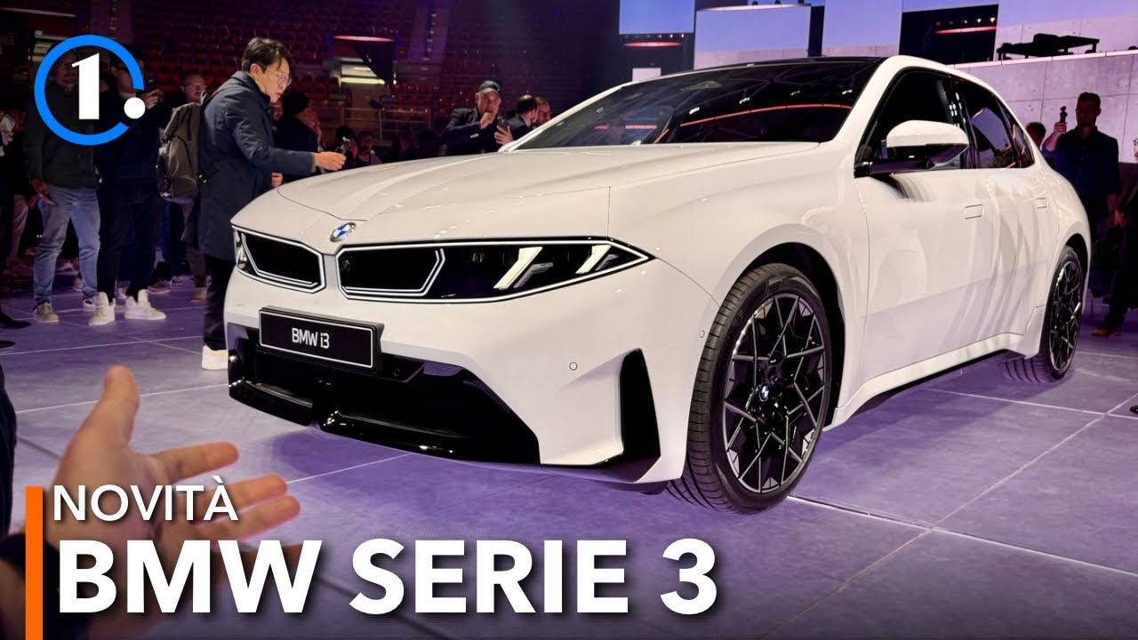 NUOVA BMW SERIE 3 🇩🇪 L’elettrica ha l’autonomia da DIESEL (900 KM)