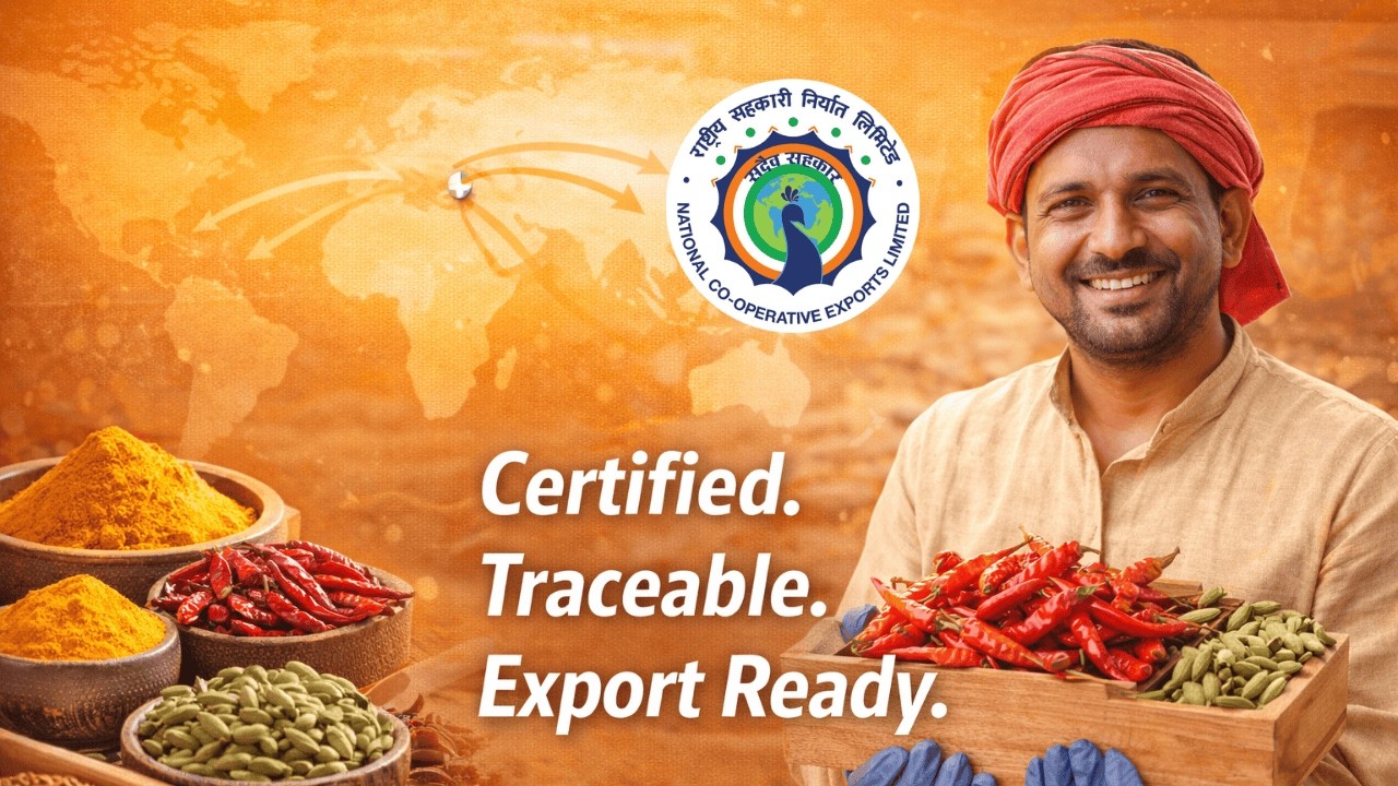 Premium Indian Spices for the World: Certified, Traceable & Export Ready | NCEL