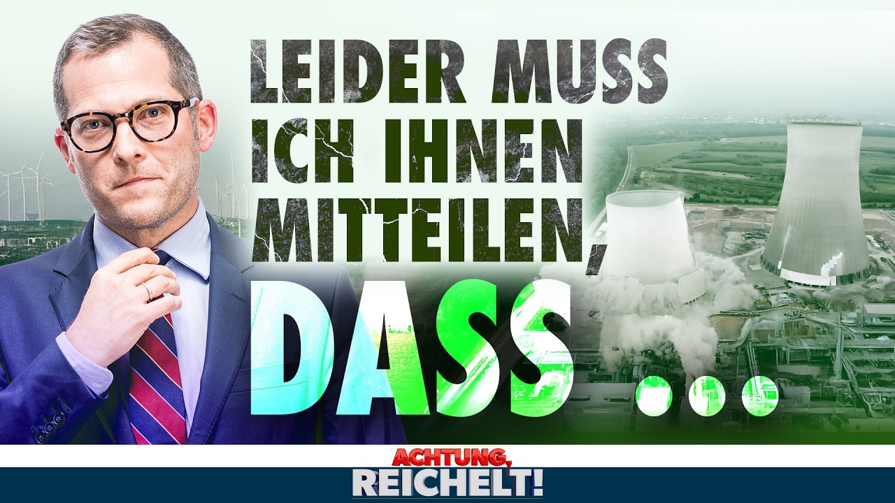 Die Klima-Ideologie st&uuml;rzt uns ins Ungl&uuml;ck! | Achtung, Reichelt! vom 16.10.2025
