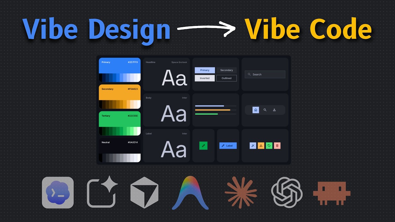 Vibe Design: Новый первый шаг к программированию в стиле Vibe? 🎨 Полный урок по Google Stitch