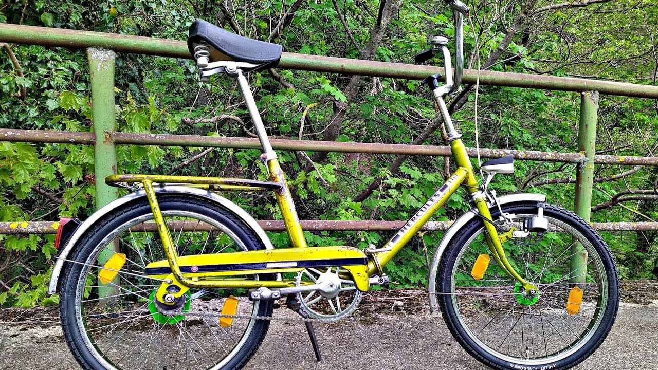 Fahrradvorstellung Hercules Steckrad 70er Jahre mit 2 Gang Sachs Automatic Nabe