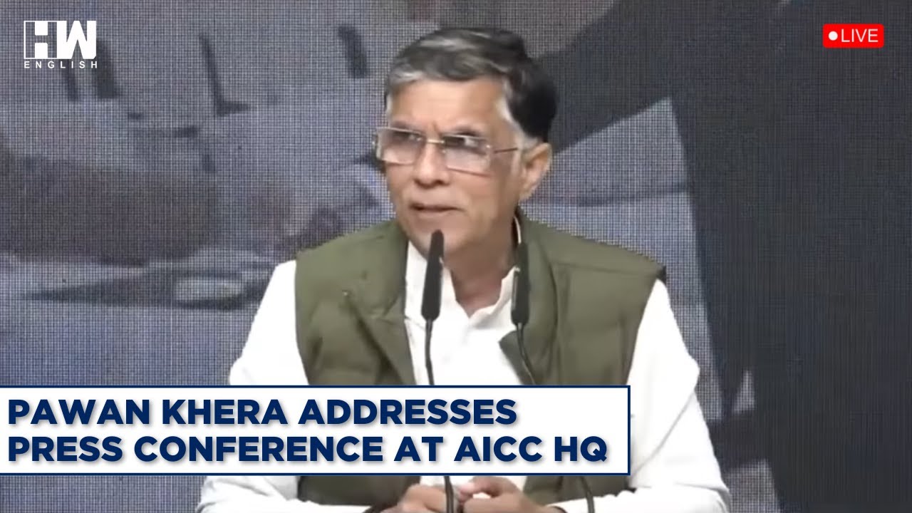 Congress LIVE | Pawan Khera Addresses Press Conference | Rahul Gandhi | PM Modi | Amit Shah | BJP