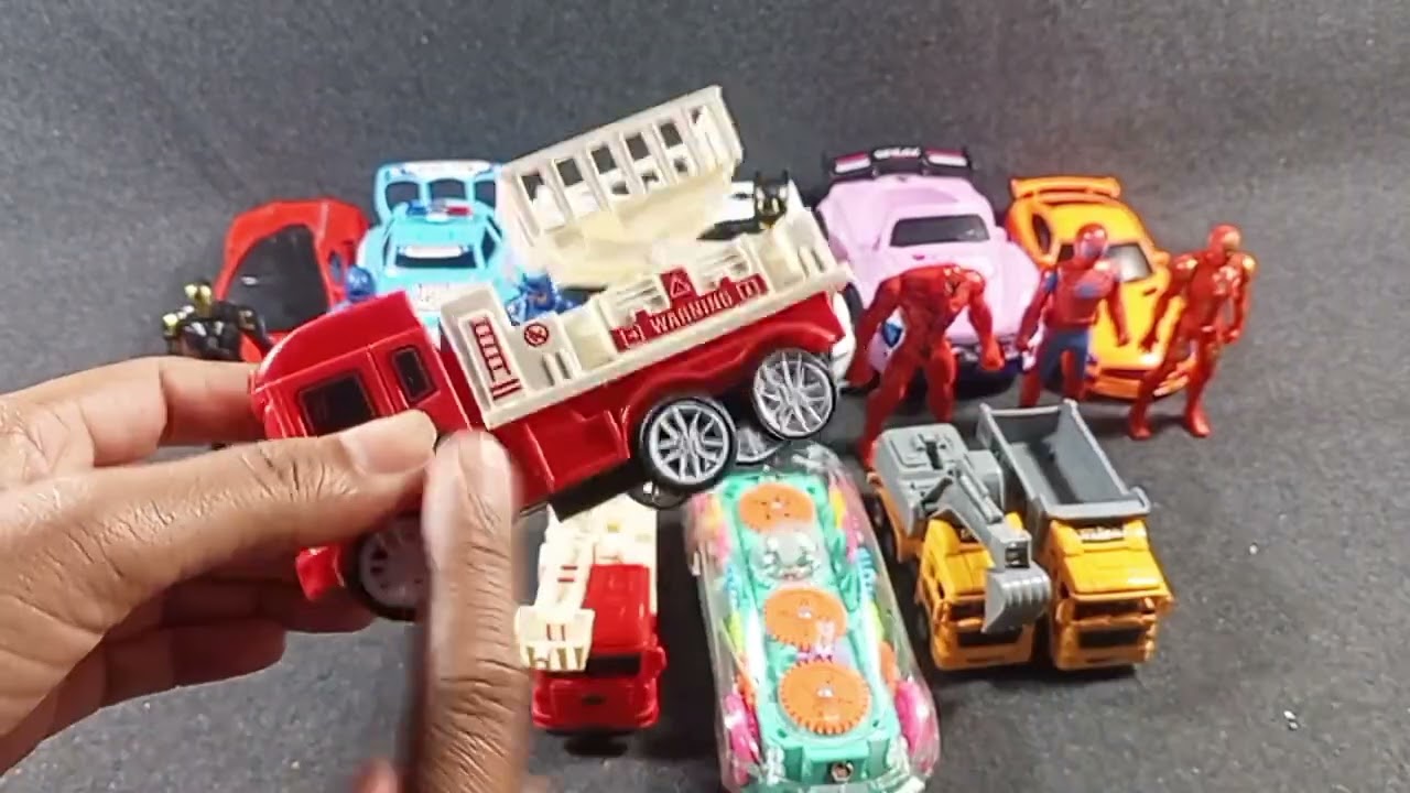 Disney Pixar Cars Unboxing Review | Lightning McQueen, Tow Mater, Chick Hicks, Sally Carrera, Cruz