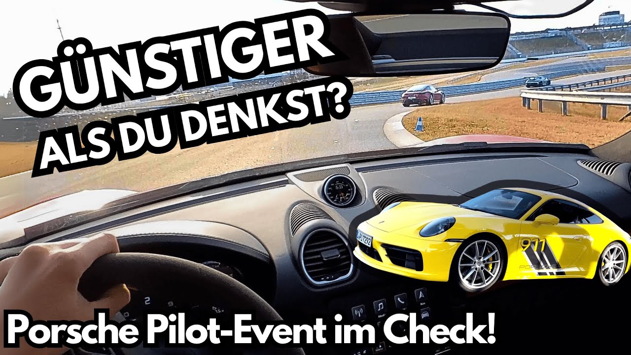 Porsche selber fahren auf dem Track - Lohnt sich das Pilot vom Porsche Experience Center Hockenheim?