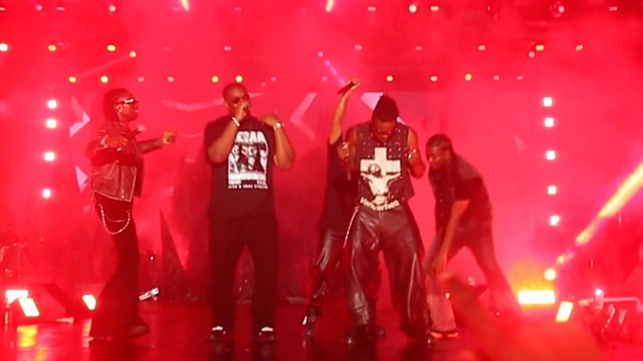 DONJAZZY AND ENTIRE MAVINS CREW TURN UP FOR REMA AT HIS HOMECOMING CONCERT IN BENIN CITY
