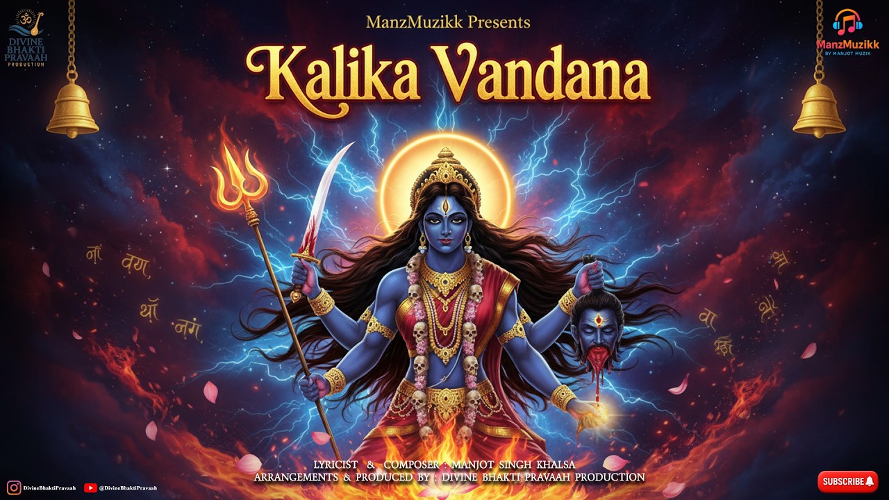 Kalika Vandana | Powerful Maa Kali Bhajan | Sanskrit Style Bhakti Song 2026 | Divine Bhakti Pravaah